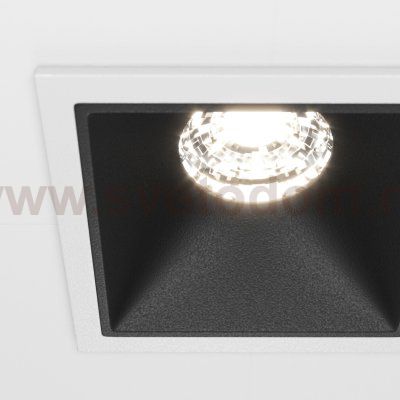 Встраиваемый светильник Maytoni DL043-01-10W4K-D-SQ-WB Alfa LED