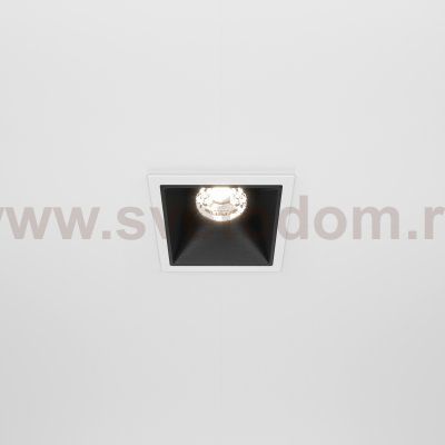 Встраиваемый светильник Maytoni DL043-01-10W4K-D-SQ-WB Alfa LED