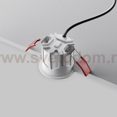 Встраиваемый светильник Maytoni DL043-01-10W4K-RD-W-1 Alfa LED