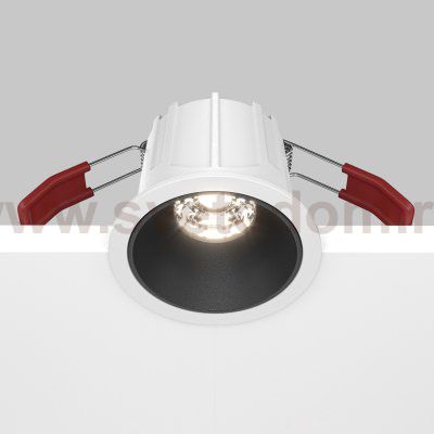 Встраиваемый светильник Maytoni DL043-01-10W4K-RD-WB Alfa LED