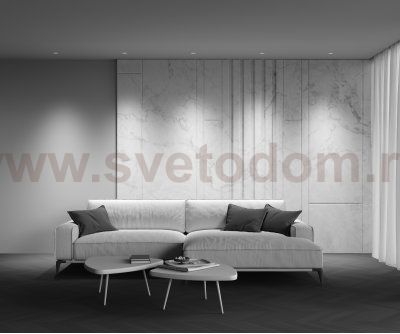 Встраиваемый светильник Maytoni DL043-01-10W4K-SQ-W-1 Alfa LED