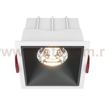 Встраиваемый светильник Maytoni DL043-01-15W3K-D-SQ-WB Alfa LED