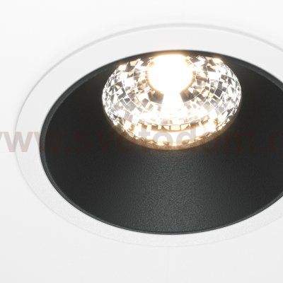Встраиваемый светильник Maytoni DL043-01-15W3K-RD-WB Alfa LED