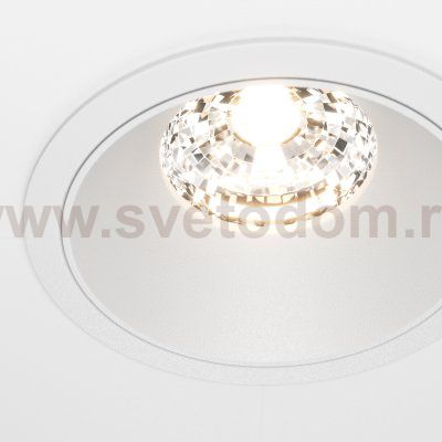 Встраиваемый светильник Maytoni DL043-01-15W3K-RD-W Alfa LED