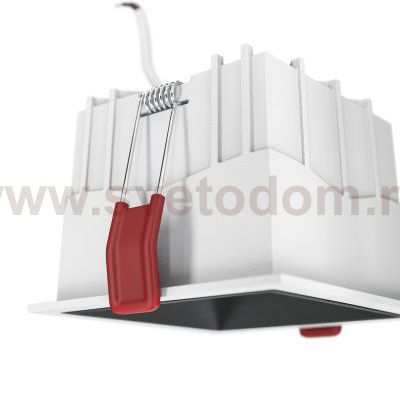 Встраиваемый светильник Maytoni DL043-01-15W4K-D-SQ-WB Alfa LED