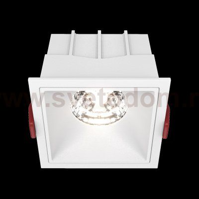 Встраиваемый светильник Maytoni DL043-01-15W4K-D-SQ-W Alfa LED