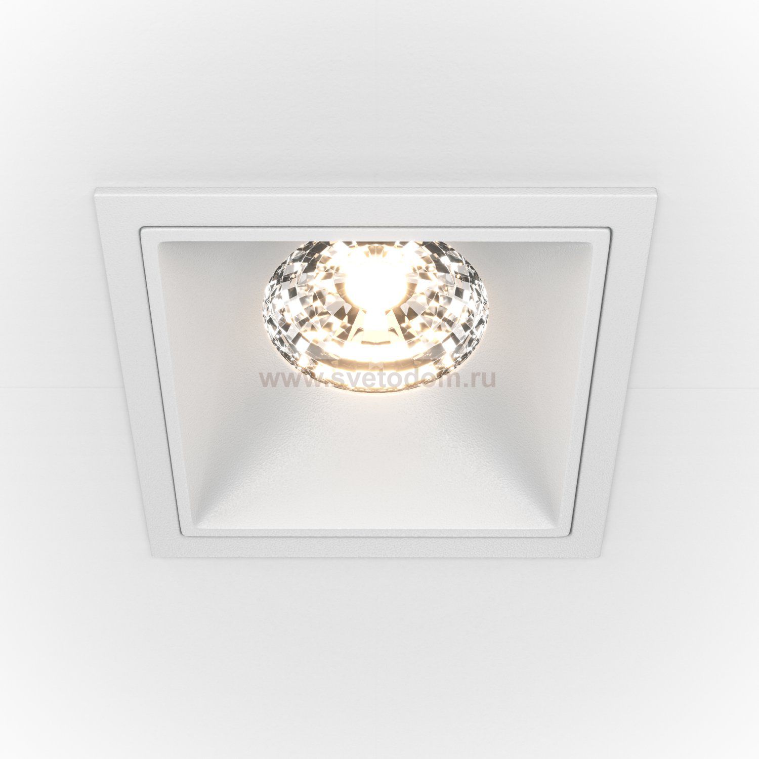 Встраиваемый светильник Maytoni DL043-01-15W4K-SQ-W Alfa LED