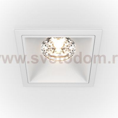 Встраиваемый светильник Maytoni DL043-01-15W4K-SQ-W Alfa LED