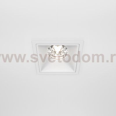 Встраиваемый светильник Maytoni DL043-01-15W4K-SQ-W Alfa LED