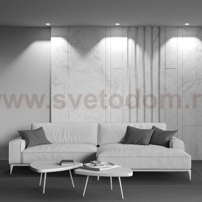 Встраиваемый светильник Maytoni DL043-01-15W4K-SQ-W Alfa LED