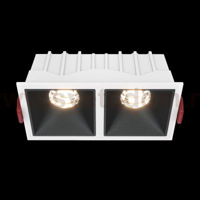 Встраиваемый светильник Maytoni DL043-02-10W3K-D-SQ-WB Alfa LED
