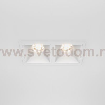 Встраиваемый светильник Maytoni DL043-02-10W3K-D-SQ-W Alfa LED