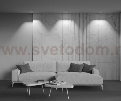 Встраиваемый светильник Maytoni DL043-02-10W3K-SQ-WB Alfa LED