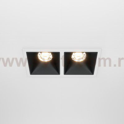Встраиваемый светильник Maytoni DL043-02-10W3K-SQ-WB Alfa LED