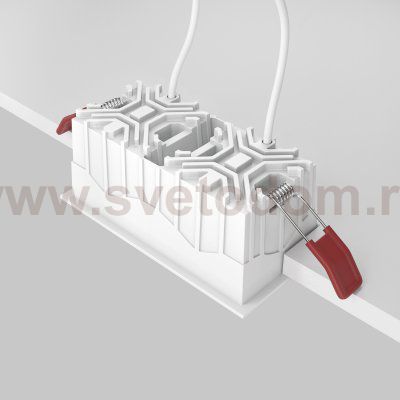 Встраиваемый светильник Maytoni DL043-02-10W4K-D-SQ-W Alfa LED