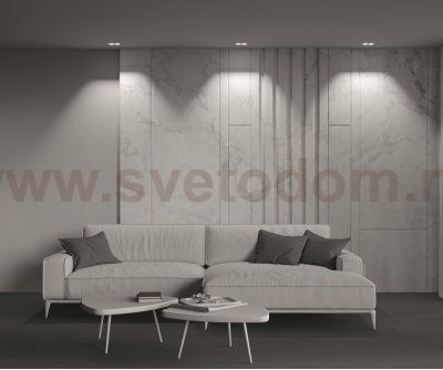 Встраиваемый светильник Maytoni DL043-02-10W4K-D-SQ-W Alfa LED