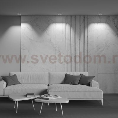 Встраиваемый светильник Maytoni DL043-02-10W4K-D-SQ-W Alfa LED
