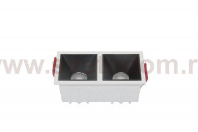 Встраиваемый светильник Maytoni DL043-02-10W4K-SQ-WB Alfa LED