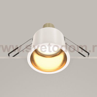 Встраиваемый светильник Maytoni DL049-01WG Reif