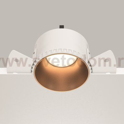 Встраиваемый светильник Maytoni DL051-01-GU10-RD-WMG