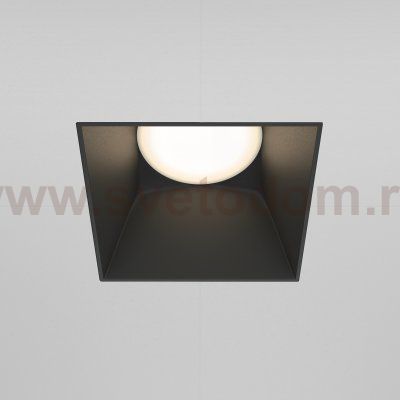 Встраиваемый светильник Maytoni DL051-01-GU10-SQ-WB Share