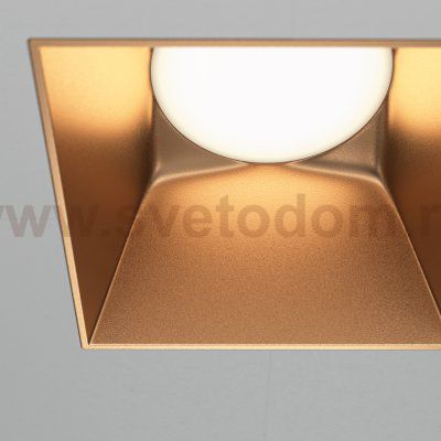 Встраиваемый светильник Maytoni DL051-01-GU10-SQ-WMG Share