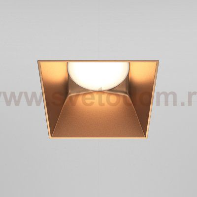 Встраиваемый светильник Maytoni DL051-01-GU10-SQ-WMG Share