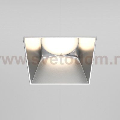 Встраиваемый светильник Maytoni DL051-01-GU10-SQ-WS Share