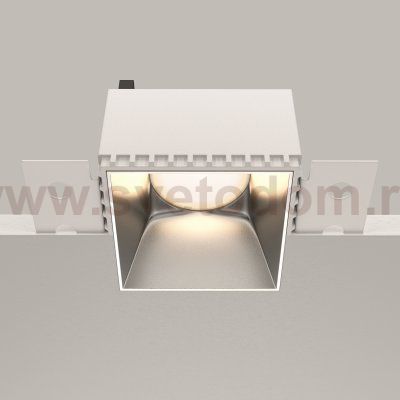 Встраиваемый светильник Maytoni DL051-01-GU10-SQ-WS Share