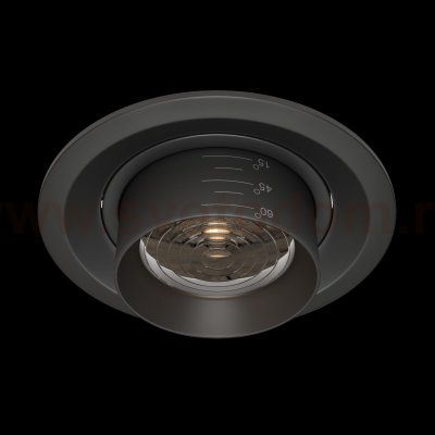 Встраиваемый светильник Maytoni DL052-L12B3K Elem
