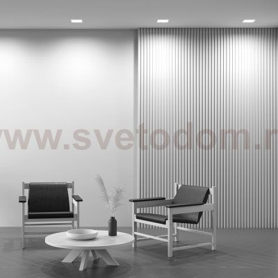 Встраиваемый светильник Maytoni DL054-18W4K-W Okno