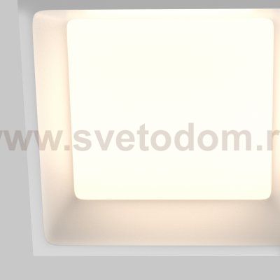 Встраиваемый светильник Maytoni DL056-18W3-4-6K-W Okno