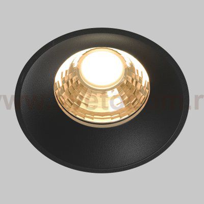 Встраиваемый светильник Maytoni DL058-12W2.7K-TRS-B Round