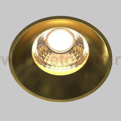 Встраиваемый светильник Maytoni DL058-12W3K-TRS-BS Round