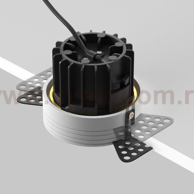 Встраиваемый светильник Maytoni DL058-12W3K-TRS-BS Round