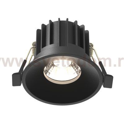 Встраиваемый светильник Maytoni DL058-12W4K-B Round