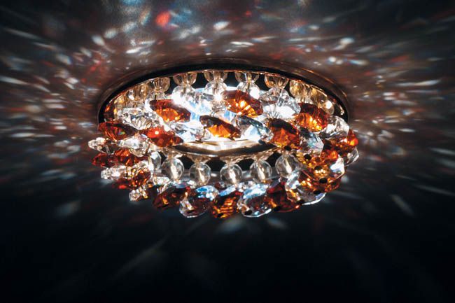 Светильник встраиваемый Donolux DL061.79.1/7crystal/topaz