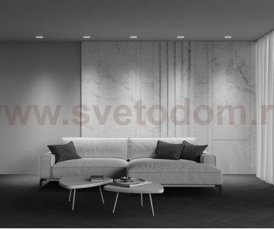 Встраиваемый светильник Technical DL065-12W3-6K-B