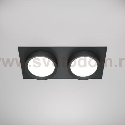 Встраиваемый светильник Maytoni DL086-02-GX53-SQ-B Hoop