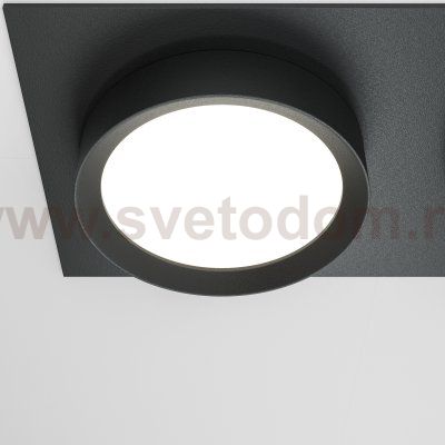 Встраиваемый светильник Maytoni DL086-02-GX53-SQ-B Hoop