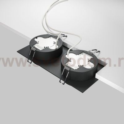 Встраиваемый светильник Maytoni DL086-02-GX53-SQ-B Hoop