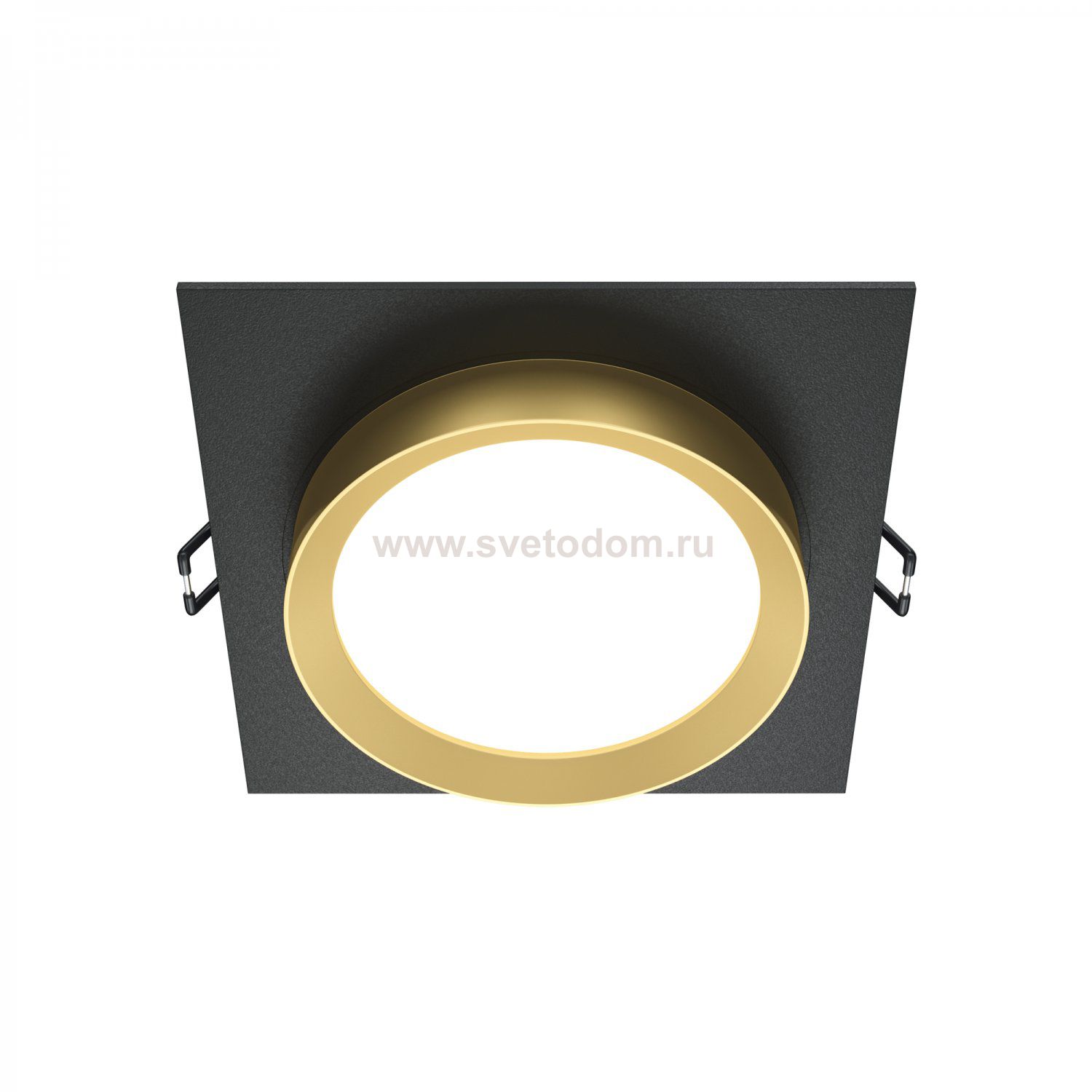 Встраиваемый светильник Maytoni DL086-GX53-SQ-BG Hoop