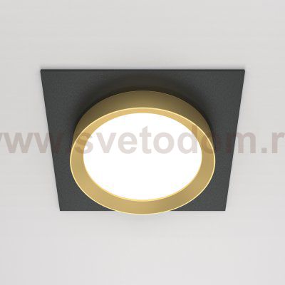 Встраиваемый светильник Maytoni DL086-GX53-SQ-BG Hoop