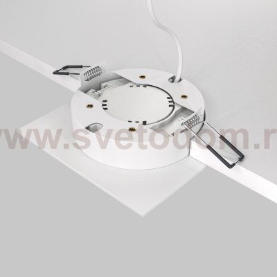 Встраиваемый светильник Maytoni DL086-GX53-SQ-WB Hoop