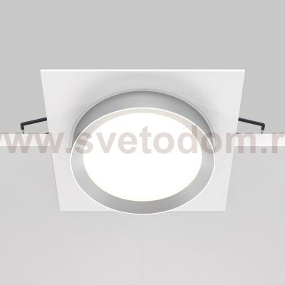 Встраиваемый светильник Maytoni DL086-GX53-SQ-WS Hoop