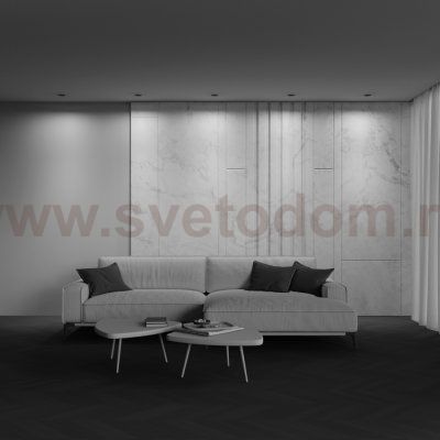 Встраиваемый светильник Technical DL100-12W2.7-3-4K-RD-B