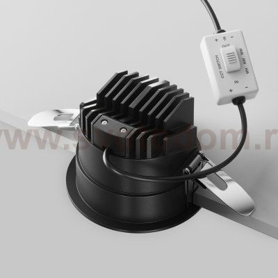 Встраиваемый светильник Technical DL100-12W2.7-3-4K-RD-B