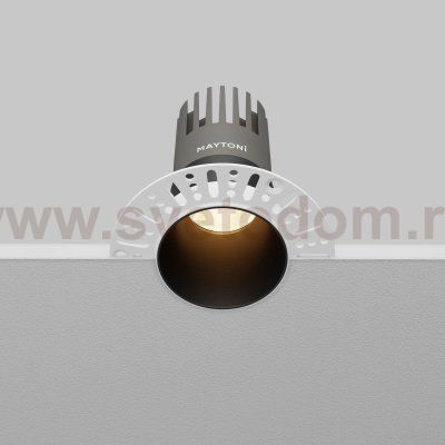 Встраиваемый светильник Technical DL120-10W-3K-TRS-B