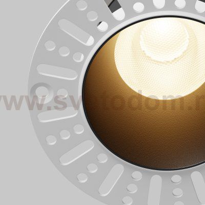 Встраиваемый светильник Technical DL122-15W-3K-TRS-B