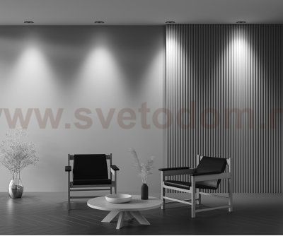 Встраиваемый светильник Technical DL126-02-GU10-B